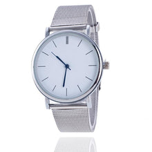 Load image into Gallery viewer, Drop shipping Fashion Silver Mesh Quartz Watch Women Metal Stainless Steel Dress Watches Relogio Feminino Gift Clock montre